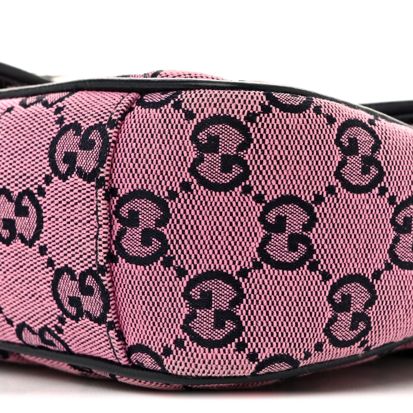 Monogram Multicolor Matelasse Diagonal Small GG Marmont Shoulder Bag Pink Blue