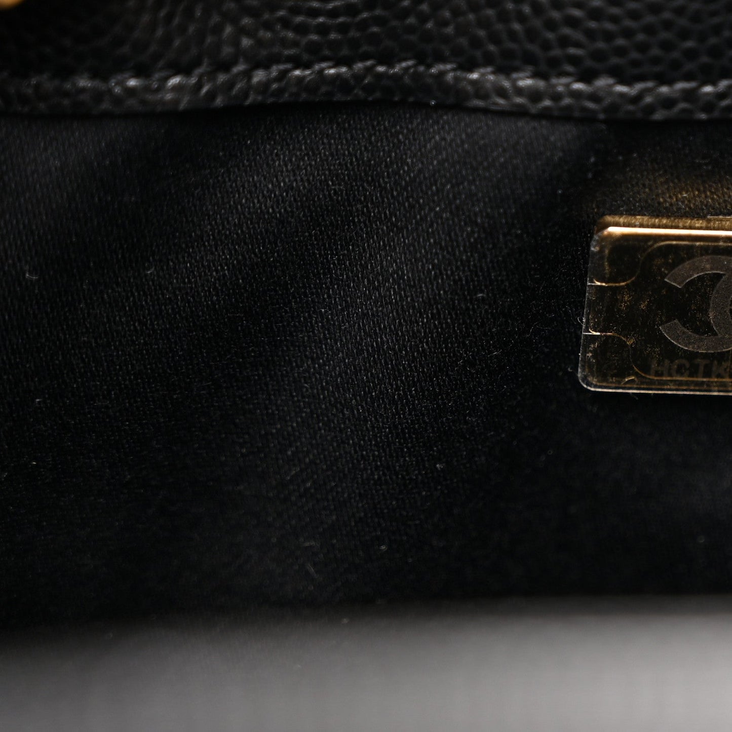 Caviar Quilted Small Chanel 25 Handbag Black
