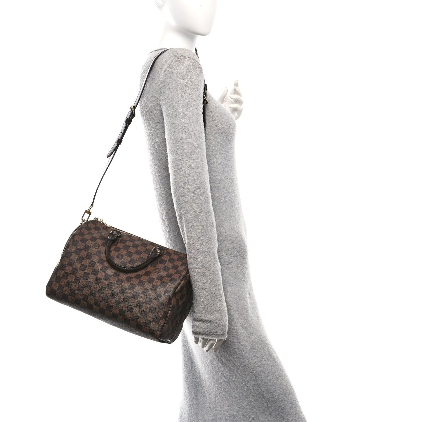 Damier Ebene Speedy Bandouliere 30