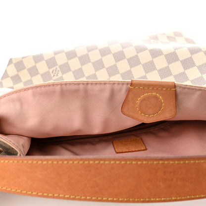 Damier Azur Graceful PM Rose Ballerine