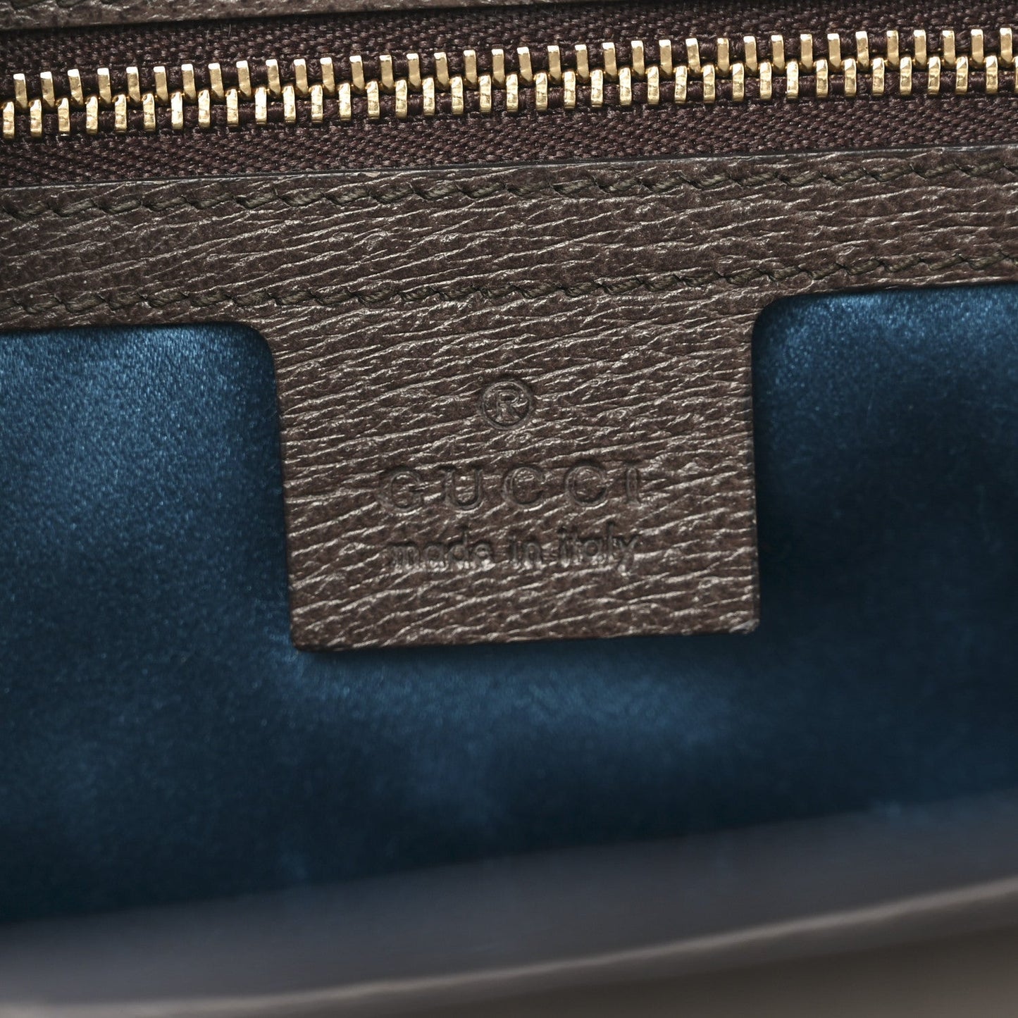 GG Supreme Monogram Web Medium Ophidia Chain Shoulder Bag Brown