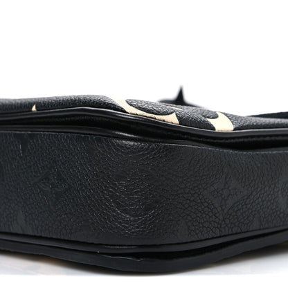 Empreinte Monogram Giant Crafty Pochette Metis Black Creme