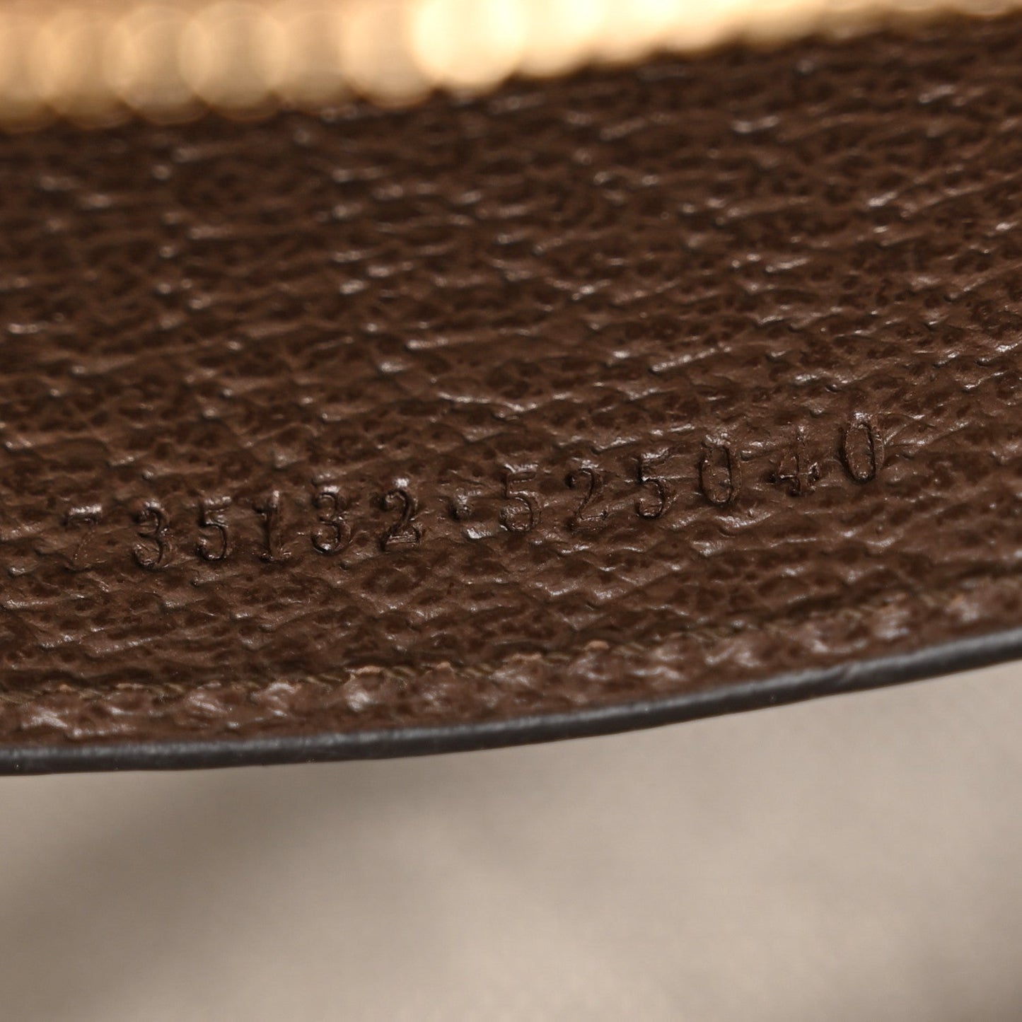 GG Supreme Monogram Textured Dollar Calfskin Web Small Ophidia GG Handbag Beige Ebony New Acero