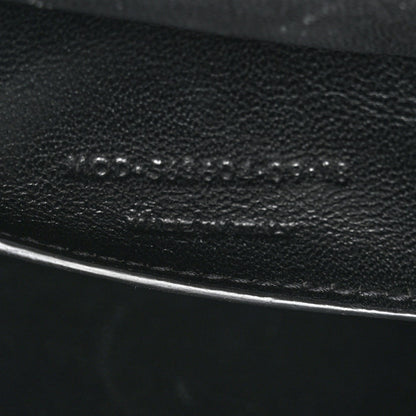 Suede All-Over Monogram Small Le Monogramme Satchel Black