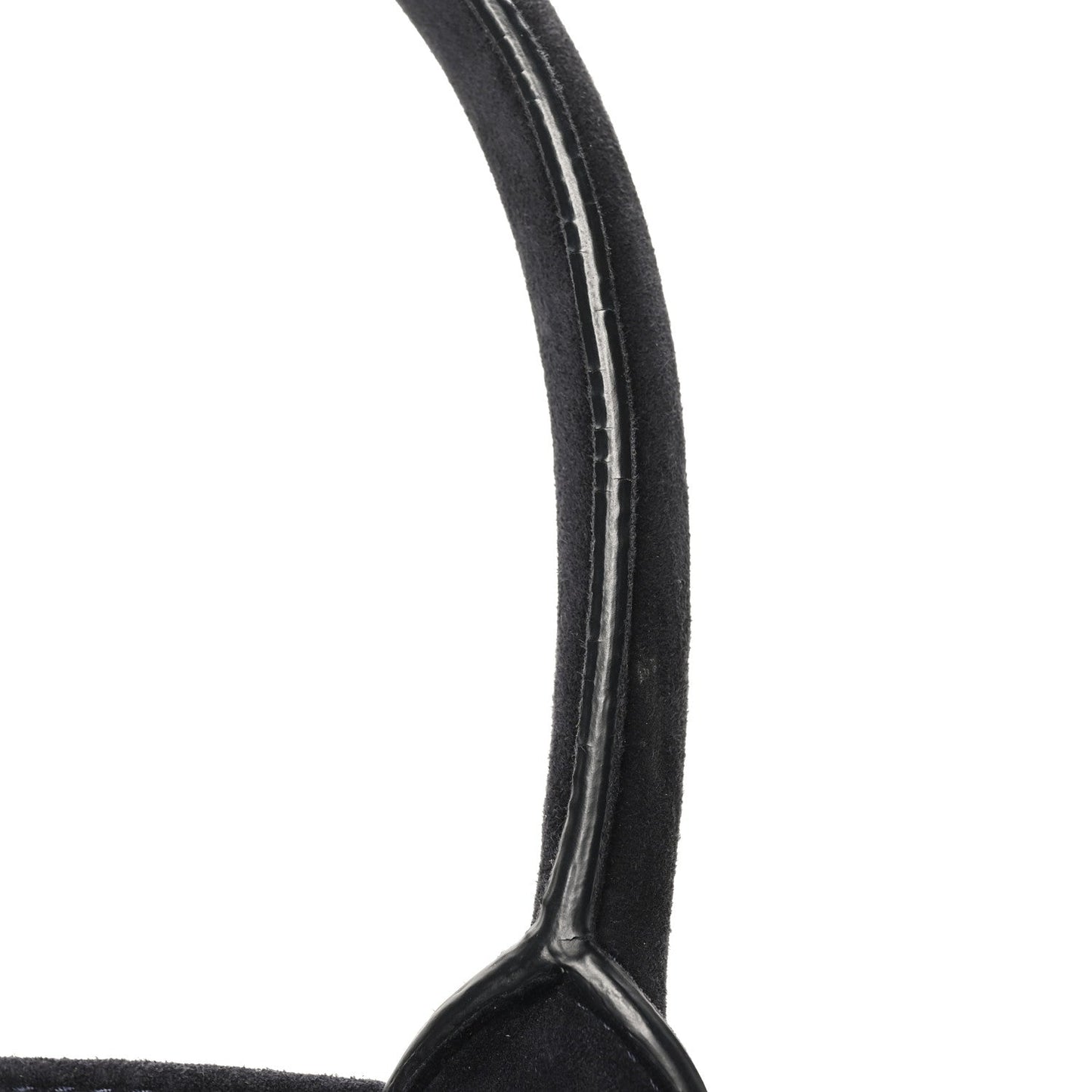 Suede Large L'Air Book Tote Black