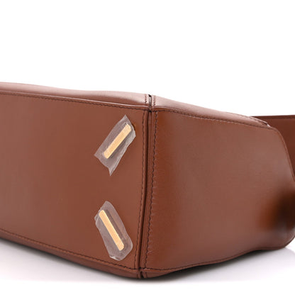 Nappa Lambskin Small Featherlight Puzzle Bag Pecan