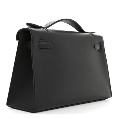 Swift Kelly Pochette Clutch Black