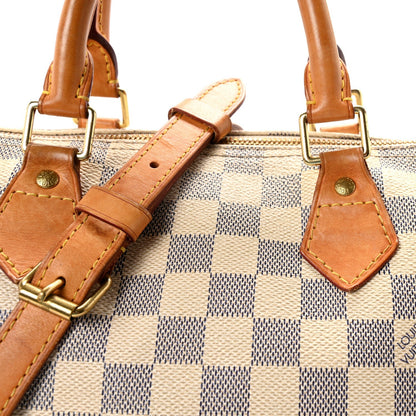 Damier Azur Speedy Bandouliere 30