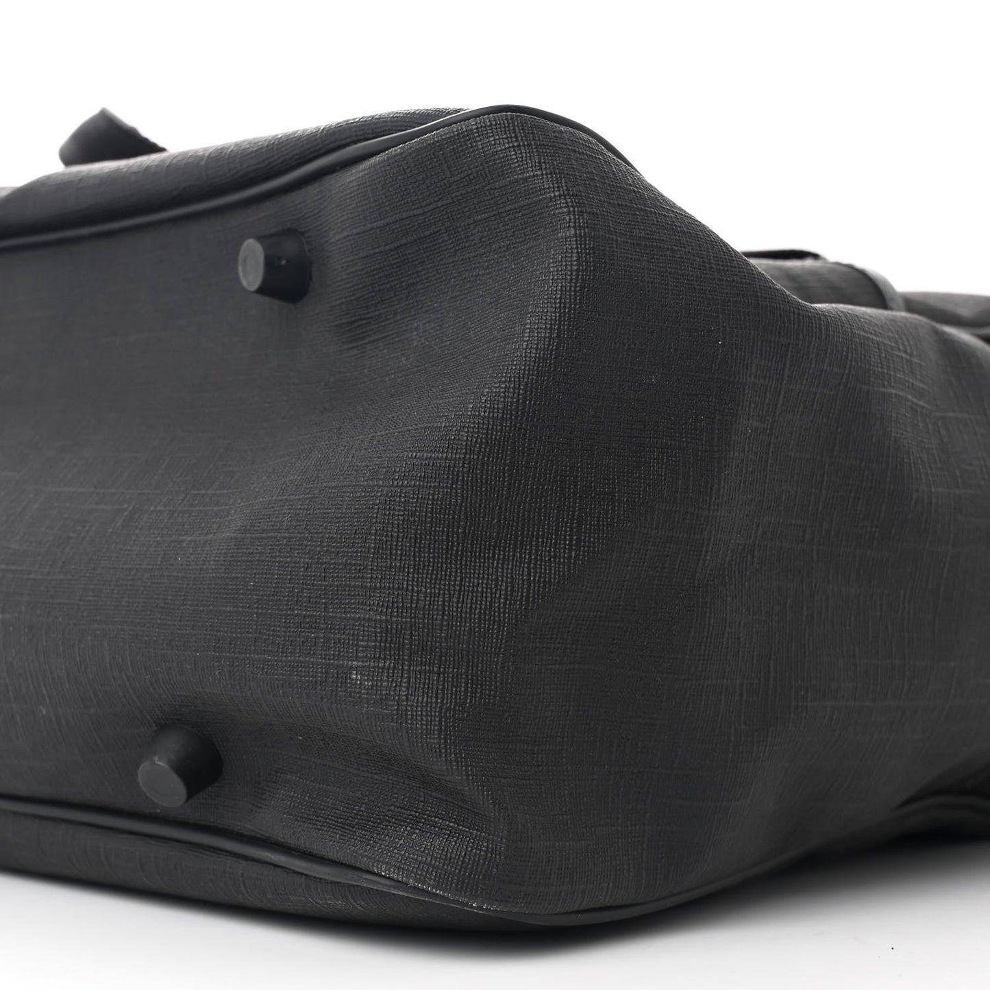 Coated Canvas Interlocking G Briefcase Black