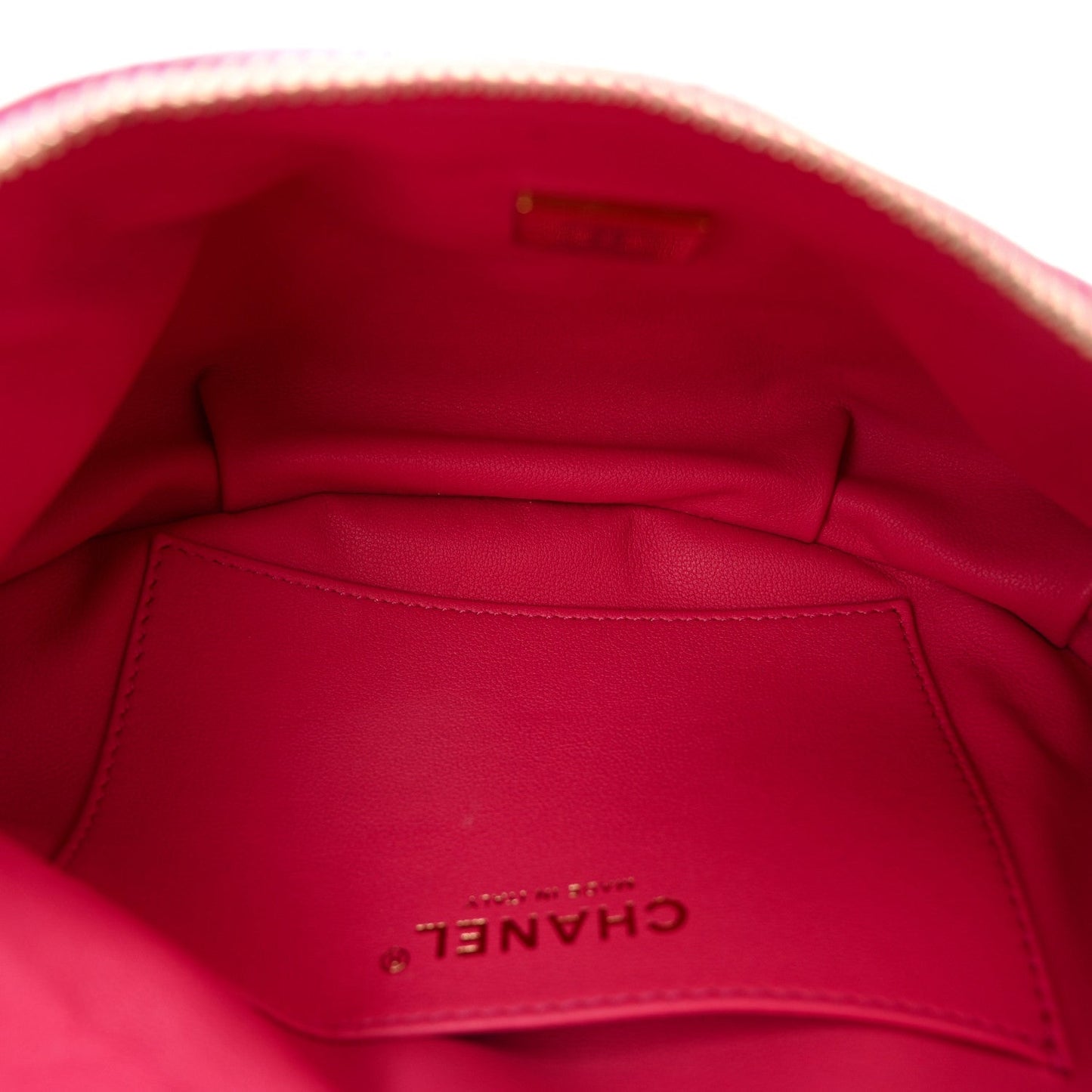 Lambskin Quilted Waist Bag Fanny Pack Pink