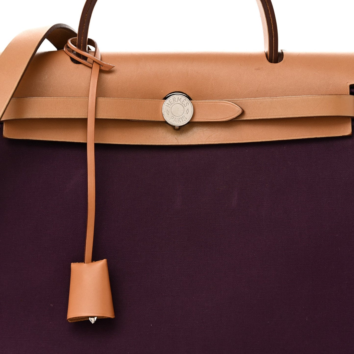 Toile Vache Hunter Herbag Zip 31 PM Cassis Fauve