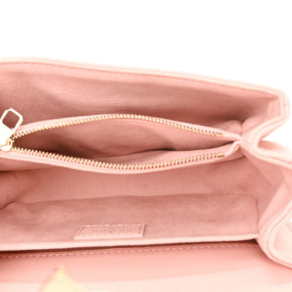 Empreinte Pochette Metis East West Pink Opale