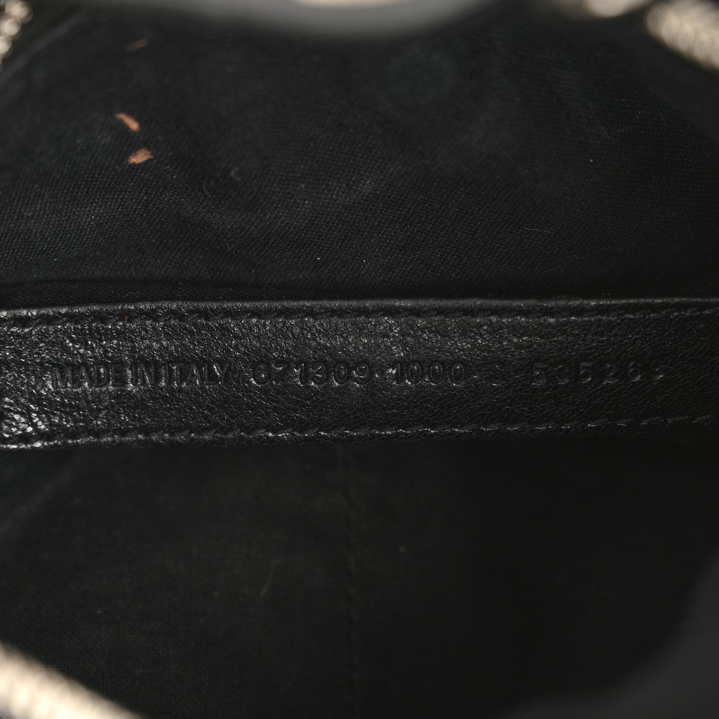 Agneau Arena Le Cagole Shoulder Bag XS Black