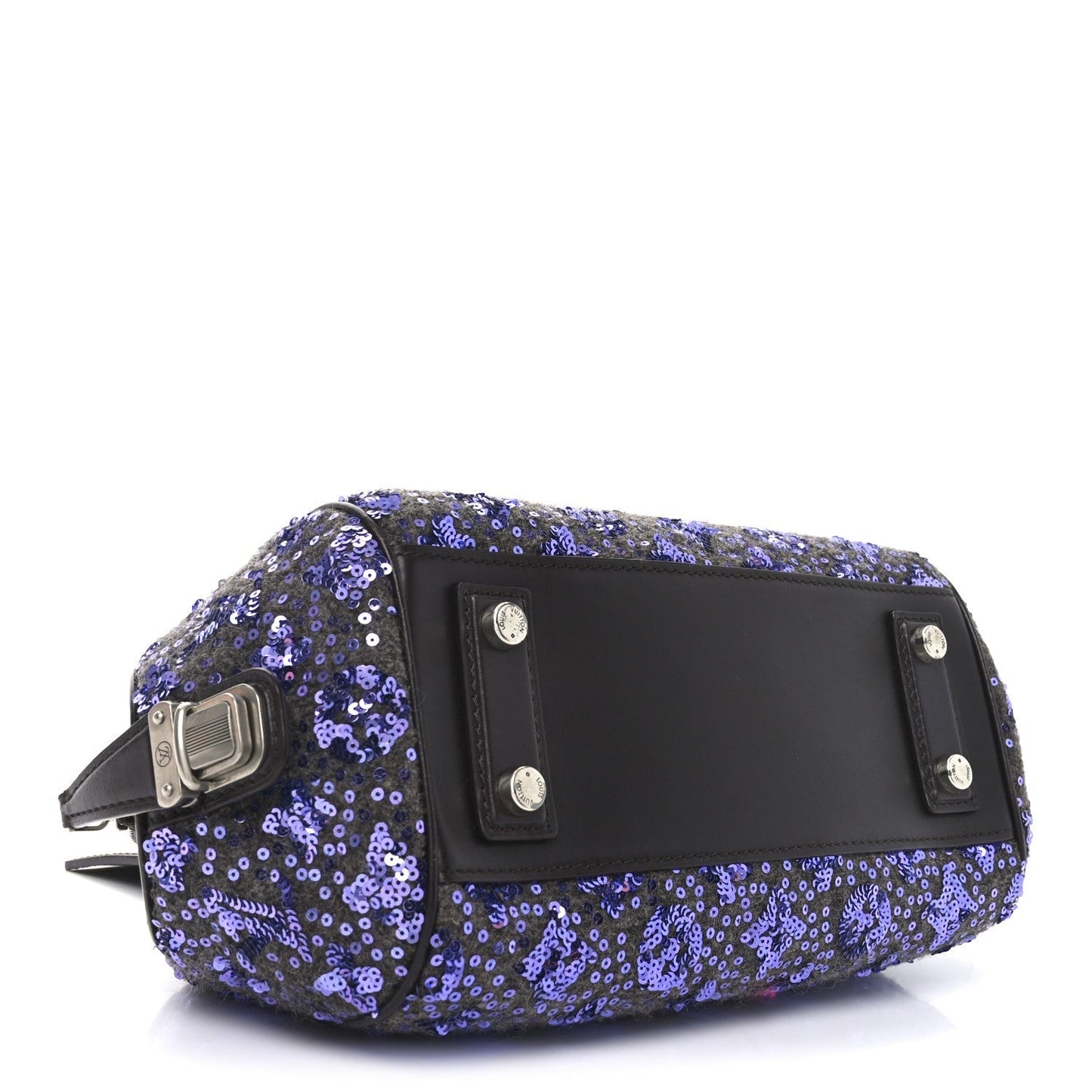 Sequin Monogram Sunshine Express Baby Purple