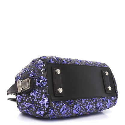 Sequin Monogram Sunshine Express Baby Purple