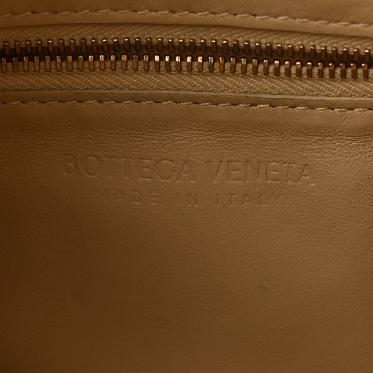 Grained Calfskin Maxi Intrecciato Brick Cassette Bag Porridge