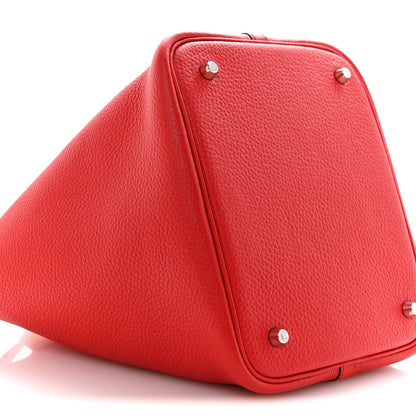 Taurillon Clemence Picotin Lock 22 MM Rouge de Coeur