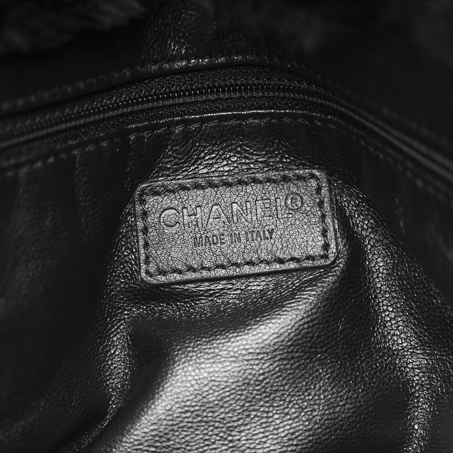 Orylag Rabbit Fur CC Tote Black