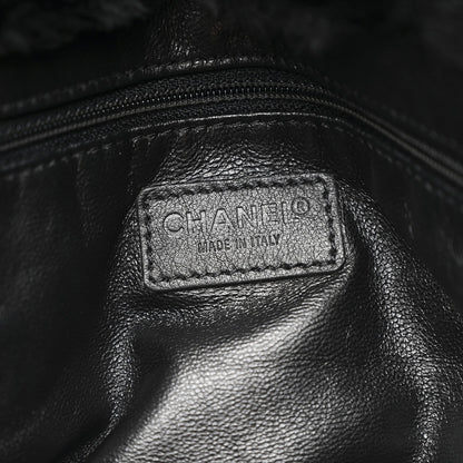 Orylag Rabbit Fur CC Tote Black