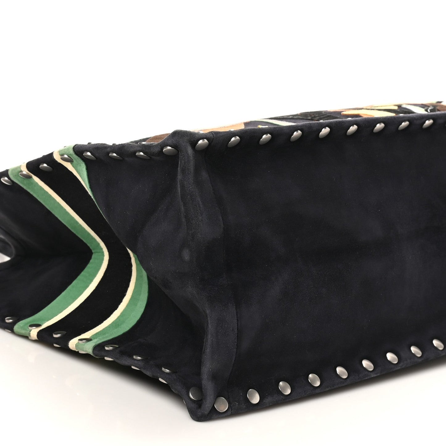 Suede Large L'Air Book Tote Black