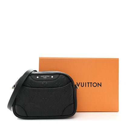 Empreinte Monogram Tiny Camera Bag Black