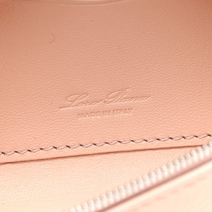Grained Calfskin Extra Pocket Mini Pouch Candoglia Marble