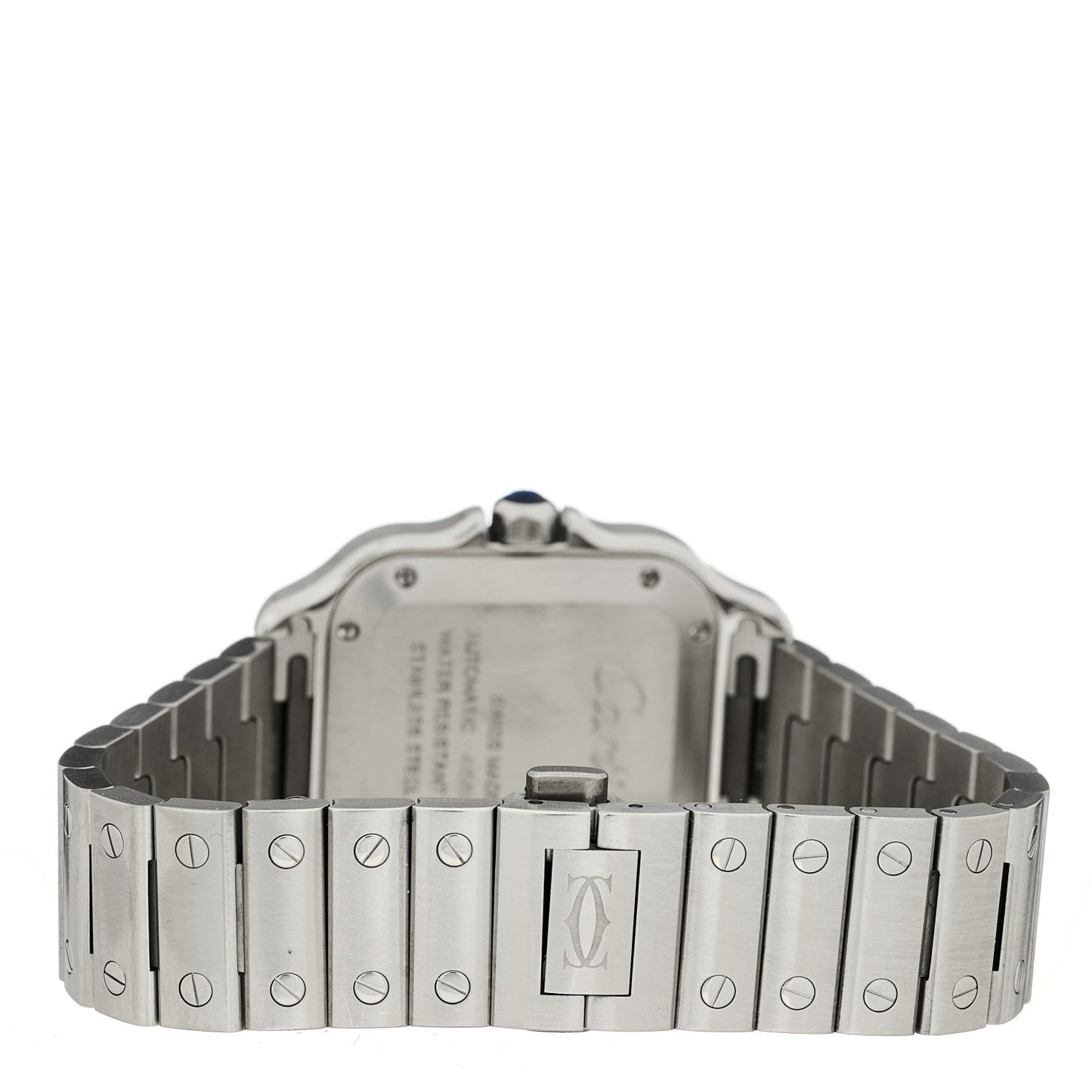 Stainless Steel 35mm Santos de Cartier Automatic Watch
