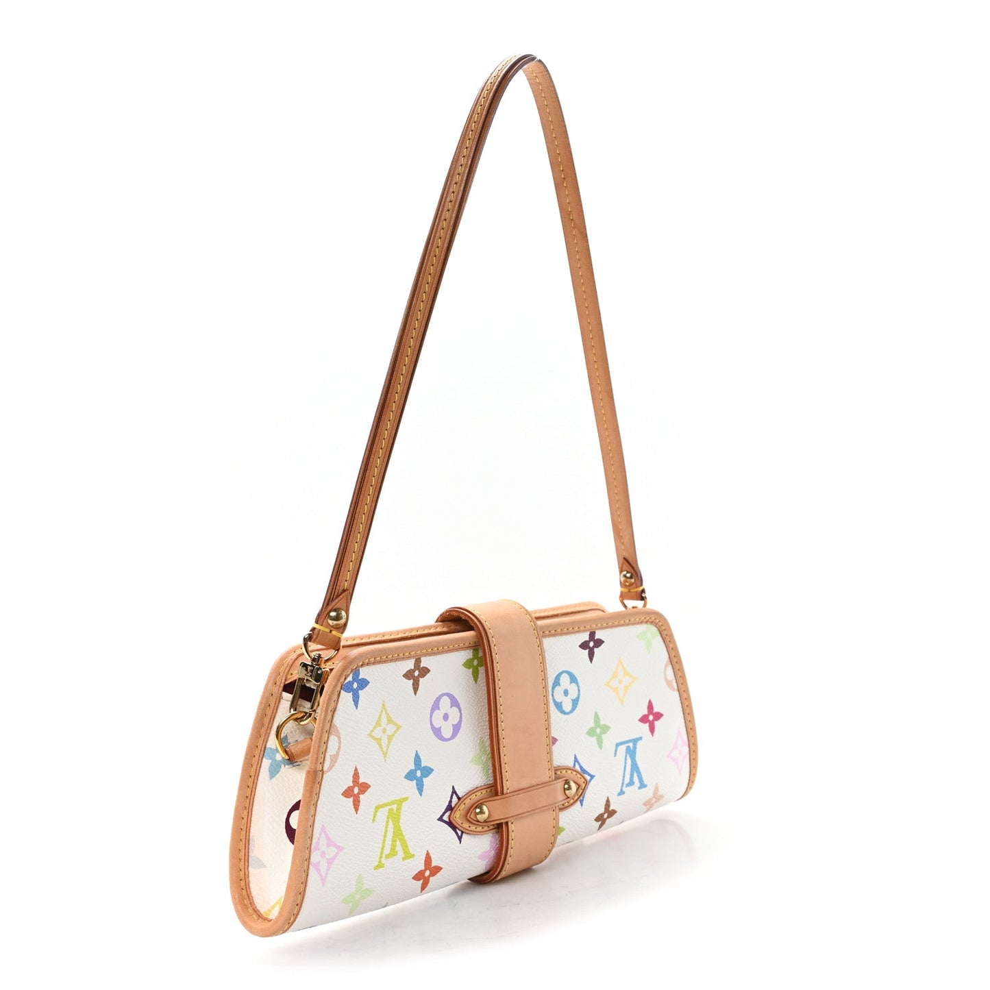 Monogram Multicolor Shirley White