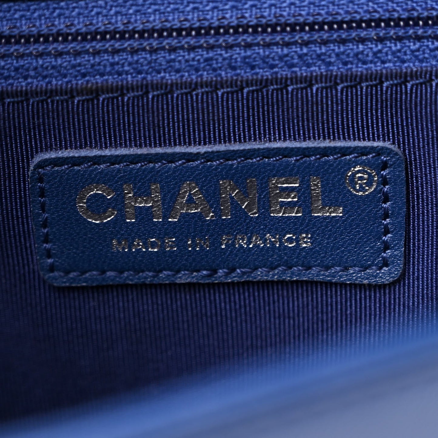 Lambskin Quilted New Medium Boy Flap Navy