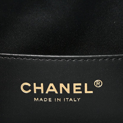Caviar Quilted Small Chanel 25 Handbag Black