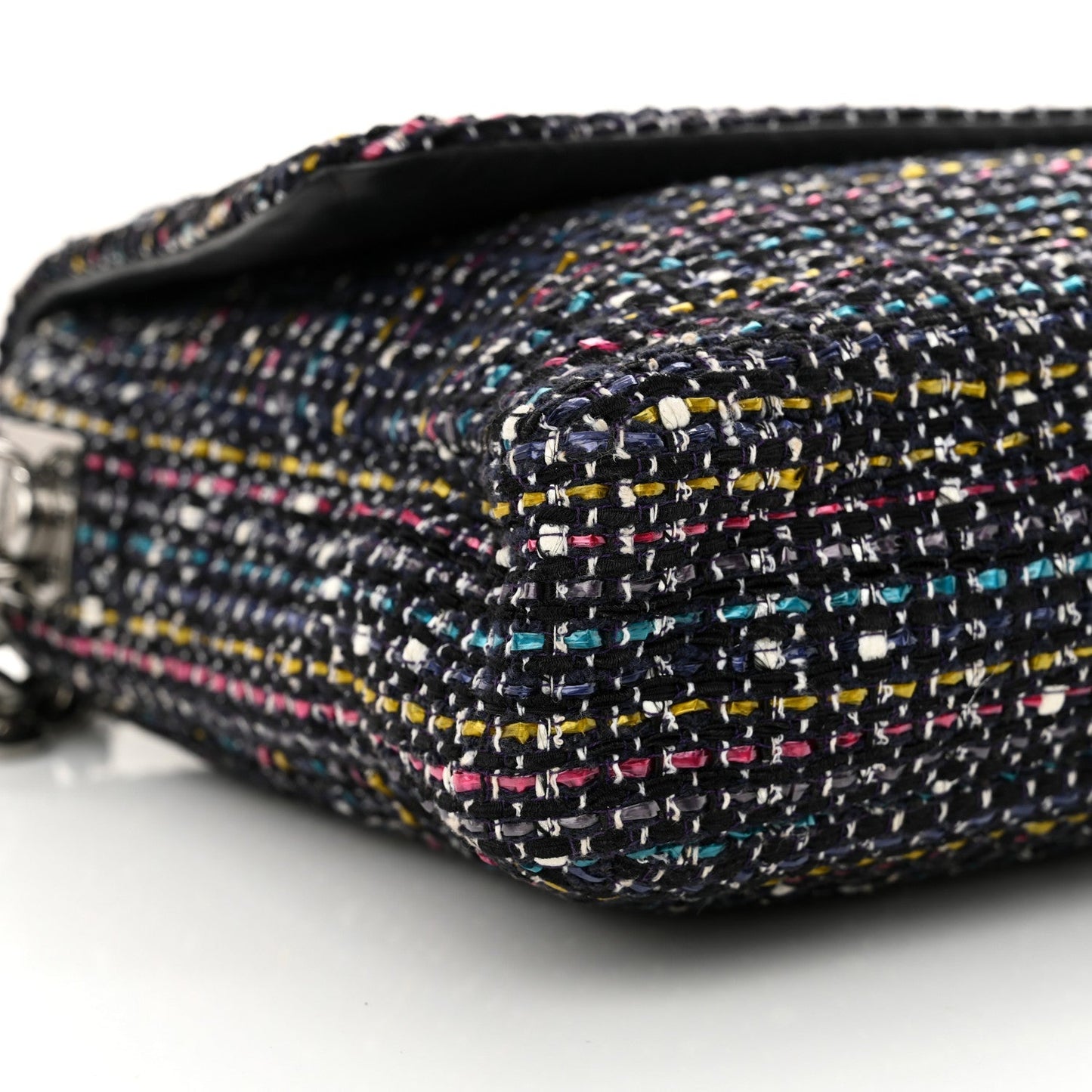Tweed Small Messenger Flap Navy