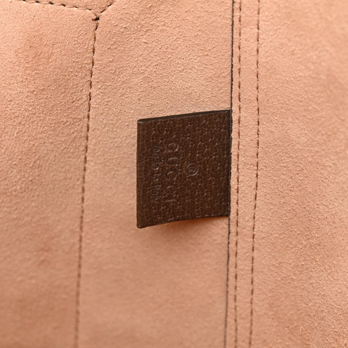 GG Supreme Monogram Web Ophidia Tote Brown