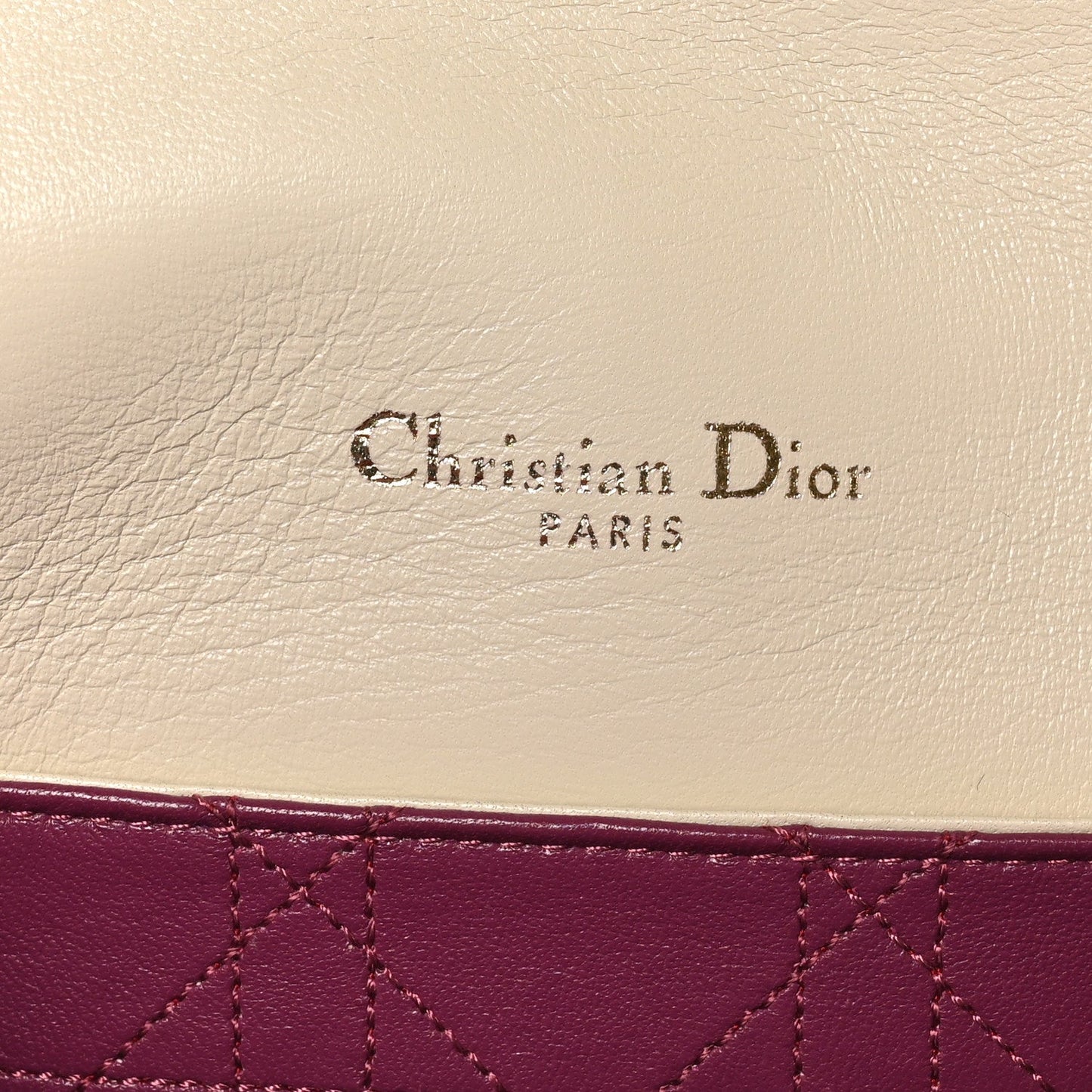 Tweed Medium Miss Dior Flap Beige