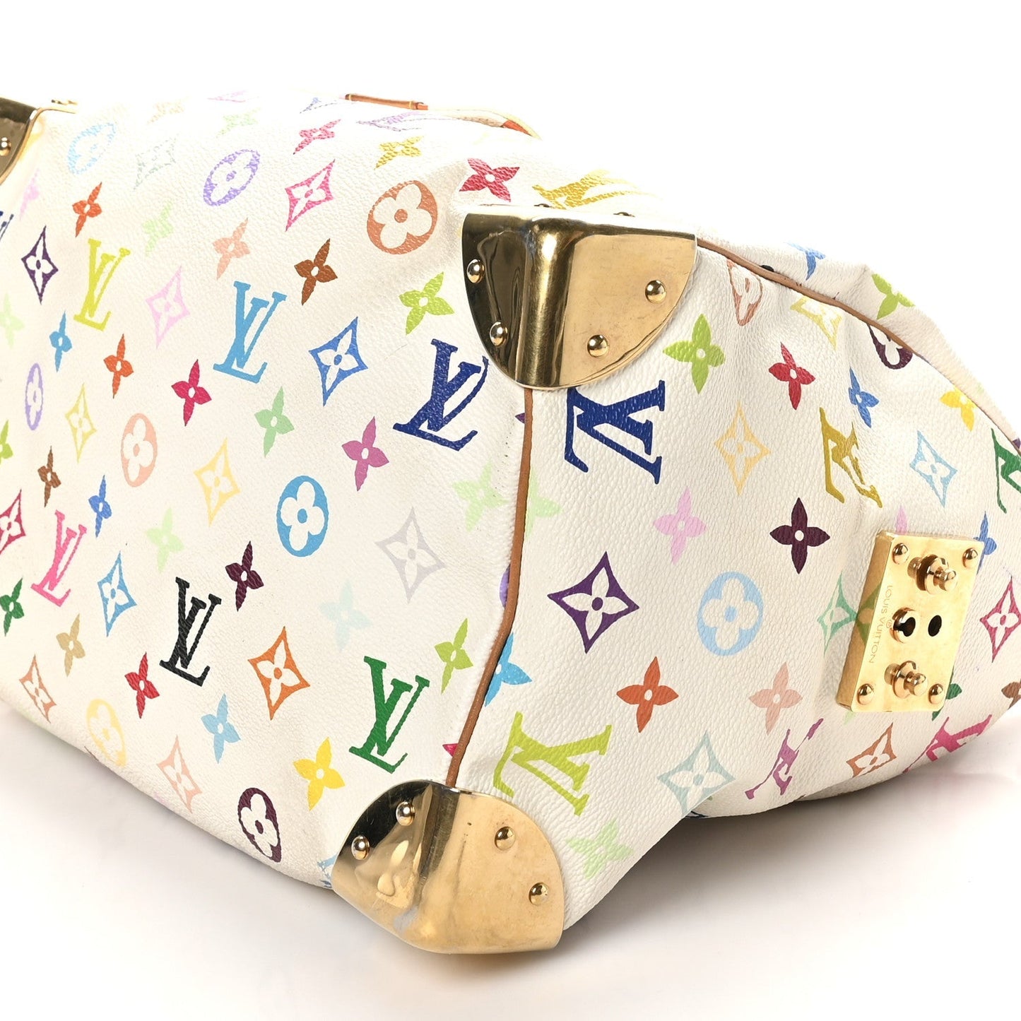 Monogram Multicolor Speedy 30 White