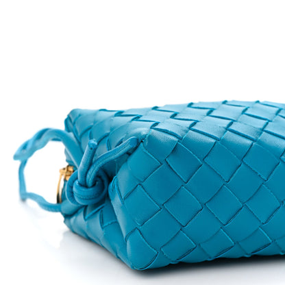 Nappa Intrecciato Mini Loop Camera Bag Blueprint