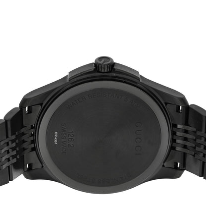 PVD Stainless Steel 44mm G-Timeless Quartz Watch Black