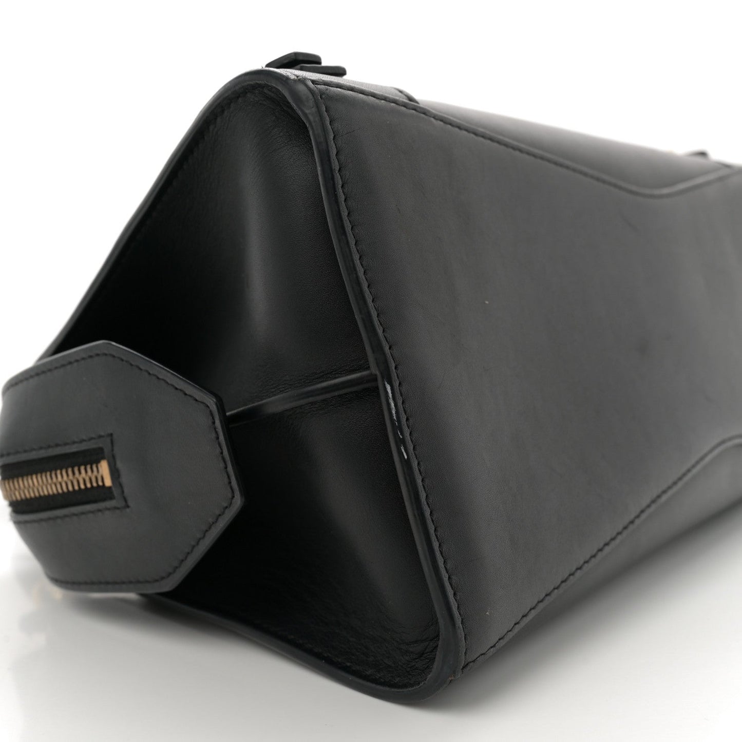 Smooth Calfskin Neo Classic Brass Hardware S City Black