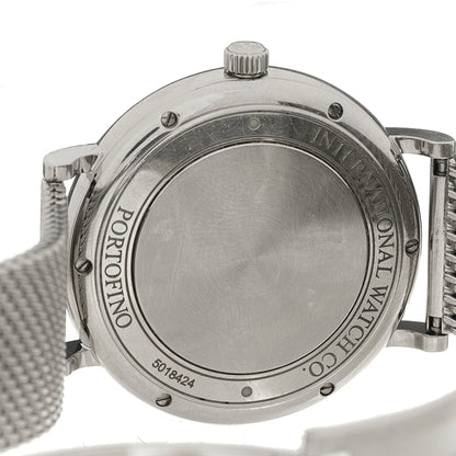 Stainless Steel 40mm Portofino Automatic Watch White IW356507