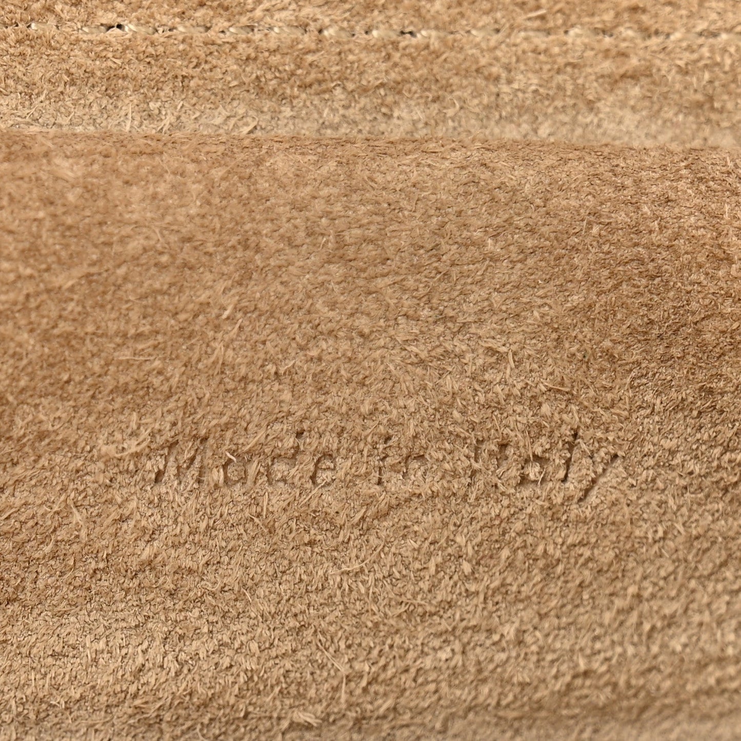 Baby Grained Calfskin Micro Belt Bag Light Taupe