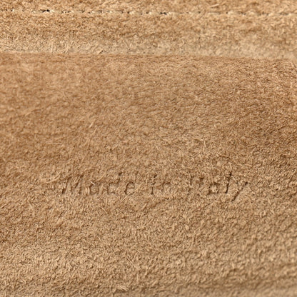 Baby Grained Calfskin Micro Belt Bag Light Taupe