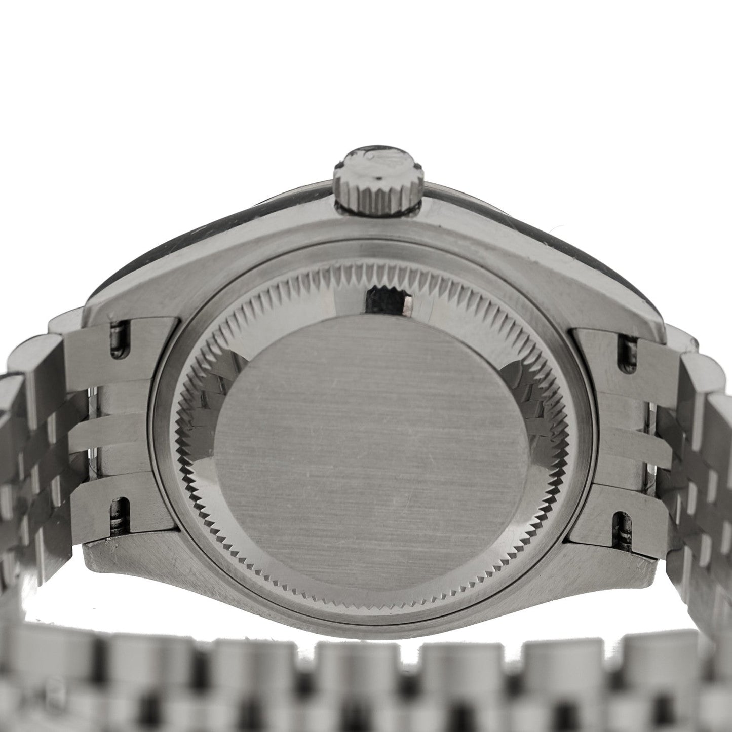 Stainless Steel 18K White Gold 28mm Oyster Perpetual Datejust Watch Black 279174