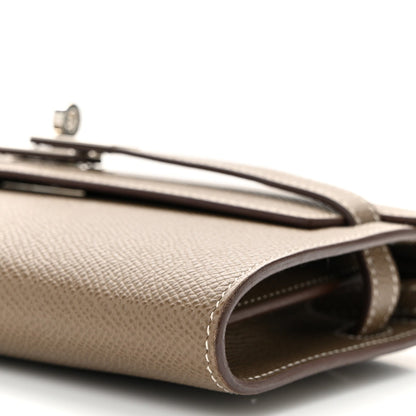 Epsom Kelly Wallet To Go Etoupe