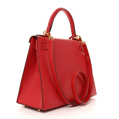 Epsom Kelly Sellier 28 Rouge Casaque