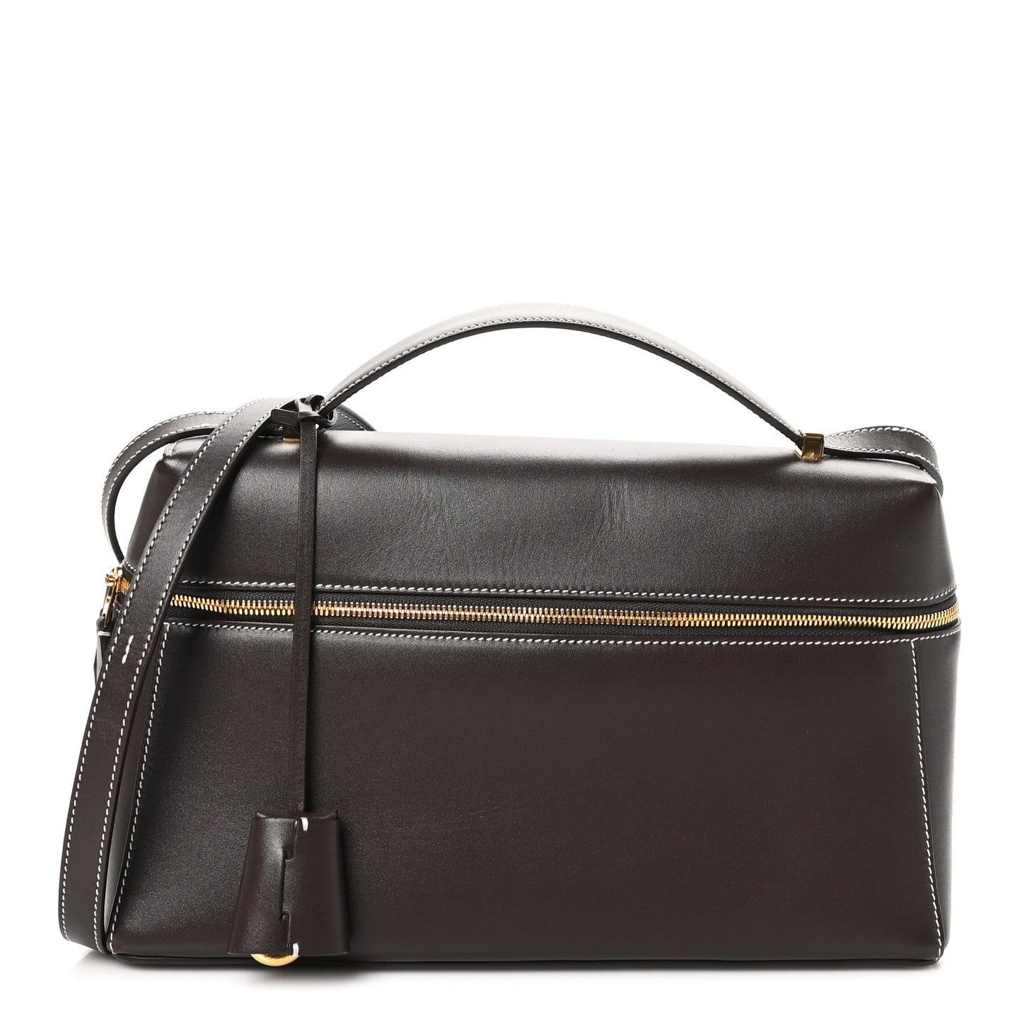 Smooth Calfskin Extra Bag L27 Dark Choco Licorice
