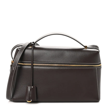 Smooth Calfskin Extra Bag L27 Dark Choco Licorice