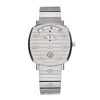 Stainless Steel 35mm Grip Quartz Watch