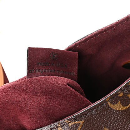 Monogram Flower Hobo Bordeaux