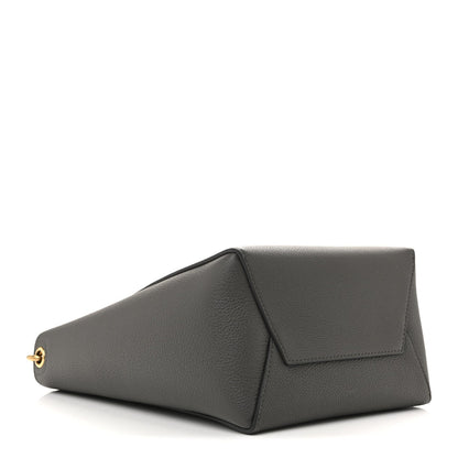Soft Grained Calfskin Small Sangle Bucket Bag Kohl