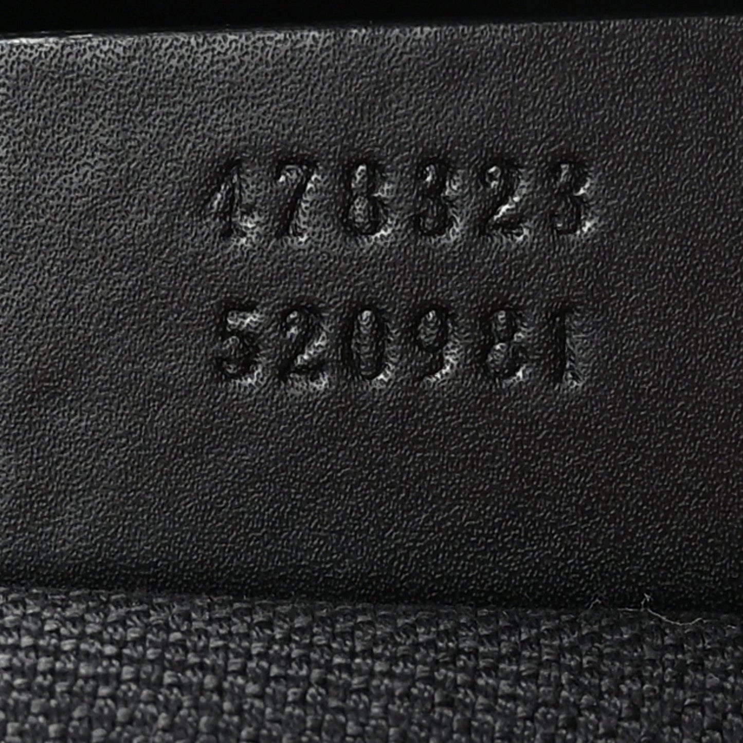 Soft GG Supreme Monogram Appia Calfskin Web Large Carry On Duffle Bag Black Grey
