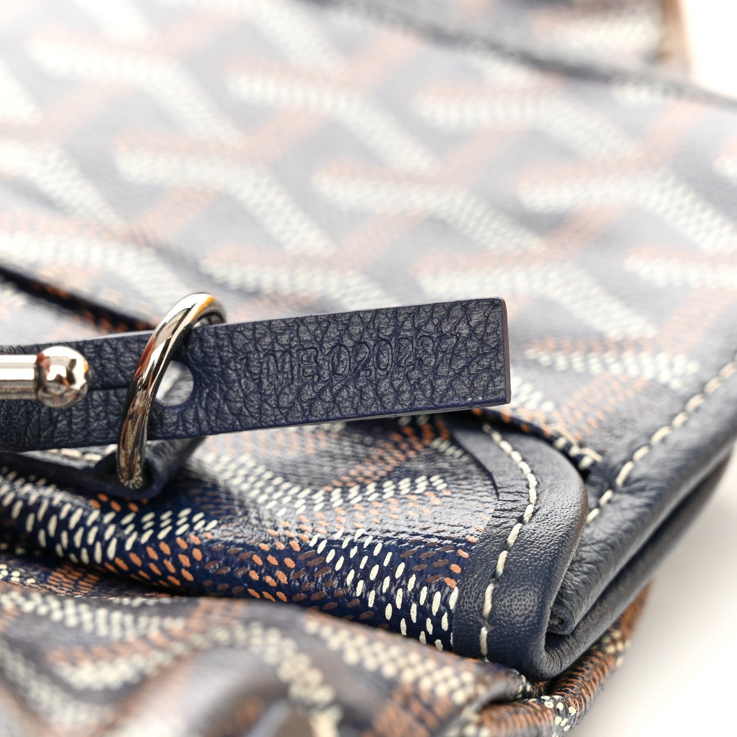 Goyardine Boheme Hobo Navy Blue